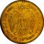 Greece 4 Ducat Constantine I 1920 Rare X# 6 ΙCΧΥC ΜΟΥΝ ΑΓΑΠΗ ΤΟΥ... coin obverse