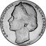 Luxembourg 40 Francs (Grand Duchesse of Luxembourg) X# M8 GRANDE DUCHESSE DE LUXEMBOURG J M LEFEVRE coin obverse