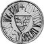 Luxembourg 40 Francs (Princess Ermesinde) X# M3 COMITISSA LUCENBURGENSIS 1196- 1247 coin obverse
