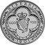 Ireland 48 Pence (Edward VII) X# 14 HIBERNIA 1901 XXXX VIII coin reverse