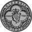 Ireland 48 Pence (Edward VII) X# 13 HIBERNIA 1901 XXXX VIII coin reverse