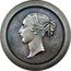 UK 5 Cents Victoria 1846 Proof X# 49 MARRIAN & CAUSBY D BIRM coin obverse