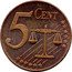 UK 5 Euro Cent Elizabeth II - pattern 2003 X# Pn12 5 CENT coin reverse