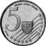 Slovakia 5 Euro Cent (Pattern) X# Pn3 PROBA ESSAI PROBE TRIAL 5 coin reverse
