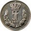 Luxembourg 5 Francs (Jean- Essai) KM# E83 5F 1971 coin reverse