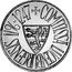 Luxembourg 5 Francs (Princess Ermesinde) X# MA1 COMITISSA LUCENBURGENSIS 1196- 1247 coin obverse