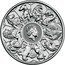 UK 5 Pounds Queen Beasts 2021 THE QUEEN'S BEAST 2 OZ FINE SILVER 999.9 2021 coin reverse