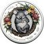 Australia 50 Cents Dreaming Down Under (Koala) 2021 P 1/2 OZ 9999 SILVER coin reverse