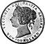 Canada 50 Cents (Victoria- pattern) KM# Pn16 VICTORIA DEI GRATIA REGINA NEWFOUNDLAND coin obverse