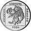 Lithuania 50 Euro Cent (trial - pattern) X# Pn6 LIETUVA 2004 coin obverse