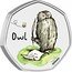 UK 50 Pence (Owl) OWL © DISNEY coin reverse