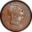 UK Crown (George III) KM# PnD77 GEORGIUS III D G BRITANNIARUM REX F D 1817 W WYON coin obverse