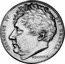 UK Crown (George III) X# 51 GEORGIUS IV DEI GRATIA MDCCCXX coin obverse