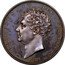 UK Crown (George IV) KM# Pn90 GEORGIUS IV DEI GRATIA 1825 coin obverse