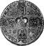 Ireland Crown (James II Gun Money) KM# Pn13 CHRIS TO VICT ORE TRI VMPHO ANO DOM 16 90 coin reverse