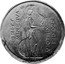 UK Crown (Victoria) X# 53b BRITT MINERVA VICTRIX FID DEF coin reverse