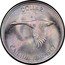 Canada Dollar (100th Anniversary of Canada -pattern) KM# Pn24 DOLLAR CANADA 1867-1967 coin reverse