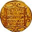 Netherlands Ducat 1650 KM# 5.1 Gelderland Province Trade Coinage MO ORD PROVIN FOED ETR BELG AD LEG IMP coin reverse
