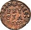 Netherlands Duit 1619 KM# 16 Friesland Province Standard Coinage FRI SIA 1619 coin reverse