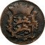 Netherlands Duit Friesland Province 1686 Lion KM# 61 coin obverse