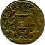 Netherlands Duit (Zutphen Commune) KM# 16 87 coin obverse