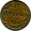 Netherlands Duit (Zutphen Commune) KM# 16 CIV ZVTPHA NIA coin reverse