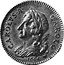 UK Farthing Charles II- pattern 1665 KM# PnI33 CAROLVS A CAROLO 1665 coin obverse