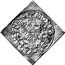 Netherlands Flabbe Klippe 1622 KM# 16 MONETA - NOVA AR - GEN GRO - NINGEN coin obverse