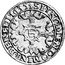 Netherlands Flabbe 1635 KM# 15a Groningen & Ommeland City Standard Coinage SIT NOMEN DOMINI BENEDI 1635 coin reverse