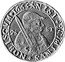 Netherlands Florijn 1665 Lion Rev mintmark KM# 10 Friesland Province Standard Coinage 28 ST NISI DOMINVS NOBISCVM 1665 coin reverse