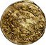 Netherlands Gulden 1619 Lion KM# 38 Friesland Province Trade Coinage MONE AVREA FRISTÆ 1619 coin obverse