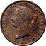 Canada Halfpenny Token Victoria 1856 VICTORIA D G BRITANNIAR REG F D 1856 coin obverse