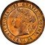 Canada One Cent (Victoria- pattern) KM# Pn12 VICTORIA DEI GRATIA REGINA CANADA coin obverse