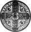 UK One Florin (Victoria) KM# PnA112 ONE FLORIN ONE TENTH OF A POUND coin reverse
