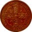 UK One Penny Victoria 1887 Proof X# 45 UNITED KINGDOM AND GREATER BRITAIN ONE PENNY coin reverse