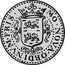 Netherlands Oord 1606 KM# 8 Friesland Province Standard Coinage MONE NOVA ORDINVM FRIS coin obverse