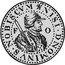 Netherlands Oord 1606 KM# 8 Friesland Province Standard Coinage NISI DOMINVS NOBISCVM F O coin reverse