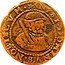 Netherlands Oord 1612 KM# 26a Friesland Province Standard Coinage NISI. DOMINVS NOBISCVM coin reverse