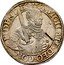 Netherlands Prinsen Rijksdaalder (William the Silent) KM# 8 VIGILATE DEO CON FIDENT ES coin obverse