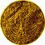 Netherlands Rose Noble ND Shield KM# 40 Friesland Province Standard Coinage MO NETA NOVA AV ORDINVM coin obverse