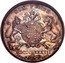 UK Six Pence Victoria 1887 Proof X# 55 SIX PENCE MDCCCLXXXVII coin reverse