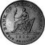 Ireland Six Shillings (George III- Pattern) KM# Pn35 BANK OF IRELAND TOKEN 1804 SIX SHILLINGS coin reverse