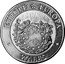 UK Twenty Five Ecu (Edward the Black Prince) X# 4c EUROPE EUROPA WALES coin obverse