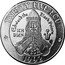 UK Twenty Five Ecu (Edward the Black Prince) X# 4c TWENTY FIVE ECU EDWARD THE BLACK PRINCE ICH DIEN 25 1992 coin reverse