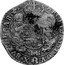 Netherlands 1/2 Ducaton 1666 KM# 73.2 Spanish Rule Standard Coinage ARCHID AVST DVX BVRG BRAB Z coin reverse