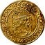 Netherlands 1/2 Gold Rider Holland Province 1607 KM# 20 CONCORDIA RES PARVAE CRESCVNT coin reverse