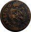 Netherlands 1/2 Liard (6 Mites. Gigot) Albert and Elizabeth 1615 KM# 32.3 ALBERTVS ET ELISABET D G coin reverse