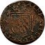 Netherlands 1/2 Liard (6 Mites. Gigot) Brabant Coinage 1617 KM# 32.4 ALBERTVS ET ELISABET D G coin obverse