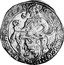 Netherlands 1/2 Lion Daalder Rampant Lion 1616 KM# 11.1 MO ARG PRO CON FOE BELG TRAN coin obverse