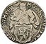 Netherlands 1/2 Lion Daalder Standing Armored Knight Overijssel 1647 Lily KM# 43 MO ARGENT IMP BELG CAMPEN coin obverse